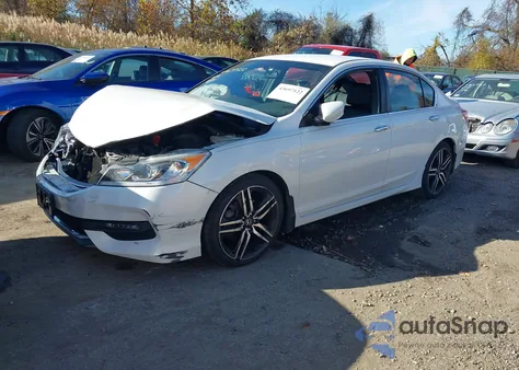 2017 Honda Accord Sport Se from USA, damaged, VIN 1HGCR2F10HA109998